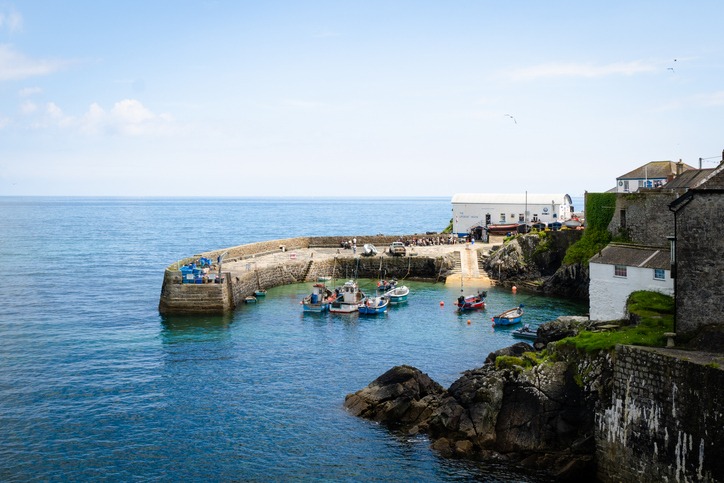 Cornwall from The Old Quay House Hotel
